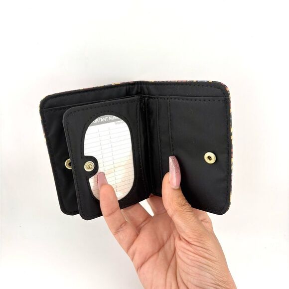 Time and Tru Wallet Set - Slim + Small Two Fold with Floral Pattern NWOT - Picture 4 of 5